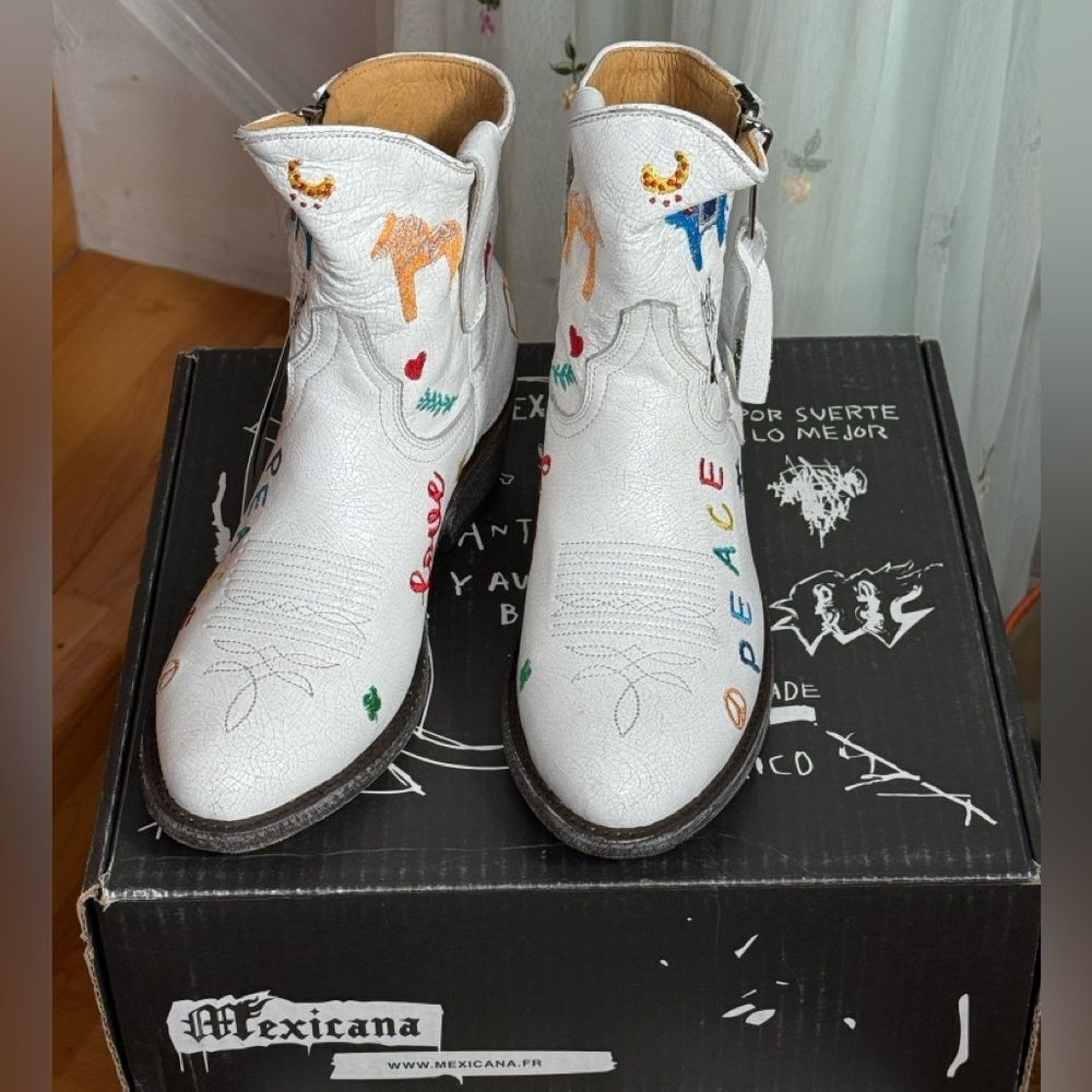 Free People x MEXICANA Scenic Route Embroidered Boots - Picture 11 of 17